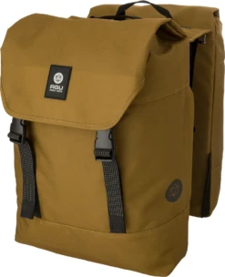 Agu Urban Essentials DWR 14L Dubbele Fietstassen -Winkel Voor Fietsaccessoires agu urban essentials dwr 14l dubbele fietstassen bruin