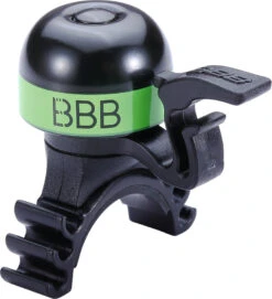 BBB Cycling BBB-16 Mini Fietsbel -Winkel Voor Fietsaccessoires bbb 16 minifit green 2905051608 noshadow