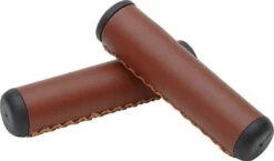 Bontrager Electra Handvatten -Winkel Voor Fietsaccessoires bontrager electra hand stitch handvatten ll bruin 3
