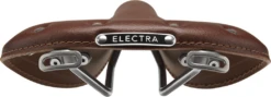 Bontrager Electra Classic Faux Leather Fietszadel -Winkel Voor Fietsaccessoires electra classic faux leather fietszadel brown rear 1 2