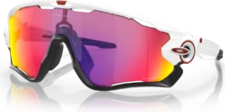 Oakley Jawbreaker Prizm Fietsbril -Winkel Voor Fietsaccessoires oakley jawbreaker prizm fietsbril wit zwart prizm road