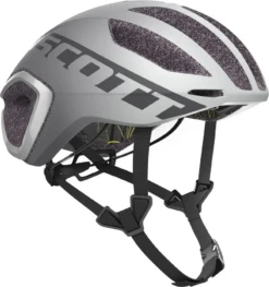 Winkel Voor Fietsaccessoires -Winkel Voor Fietsaccessoires scott cadence plus zilver racehelm