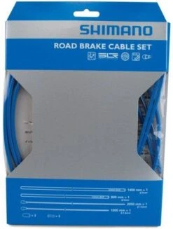 Shimano Rem Kabelset Race Sil-Tec Coating -Winkel Voor Fietsaccessoires shimano road brake kabelset blauw