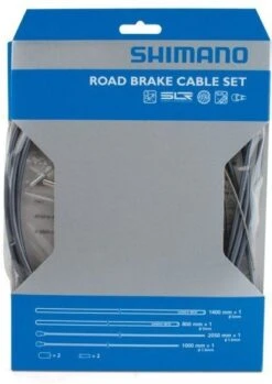 Shimano Rem Kabelset Race Sil-Tec Coating -Winkel Voor Fietsaccessoires shimano road brake kabelset grijs