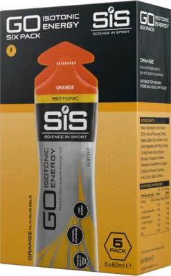 SiS GO Isotonic Gel 6-Pack -Winkel Voor Fietsaccessoires sis go isotonic gel 6 pack orange