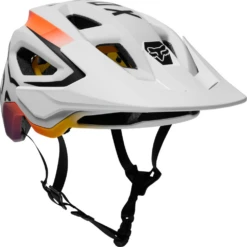 Fox Speedframe Vnish MTB Helm -Winkel Voor Fietsaccessoires wit oranje 1